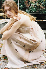 Fallen Leaves Smudge Dress