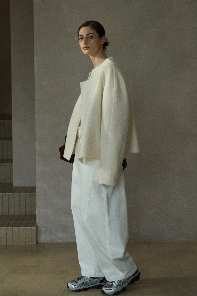 Small Chimney Collar Strap Jacket