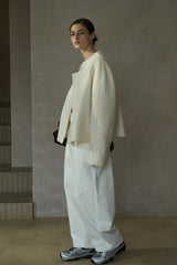 Small Chimney Collar Strap Jacket