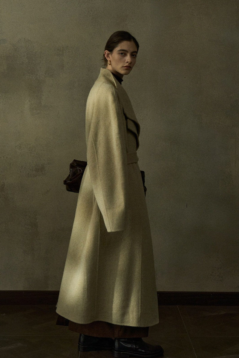 Double-Lapel Reversible Coat