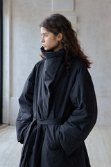 Oversized Stand-Collar Puffer Jacket