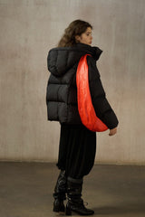 Cocoon Hooded Short Down Jacket