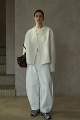 Small Chimney Collar Strap Jacket