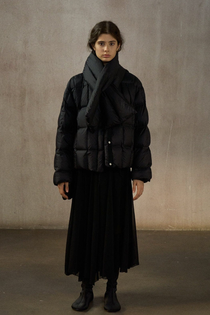 Cozy Quilted Winter Scarf