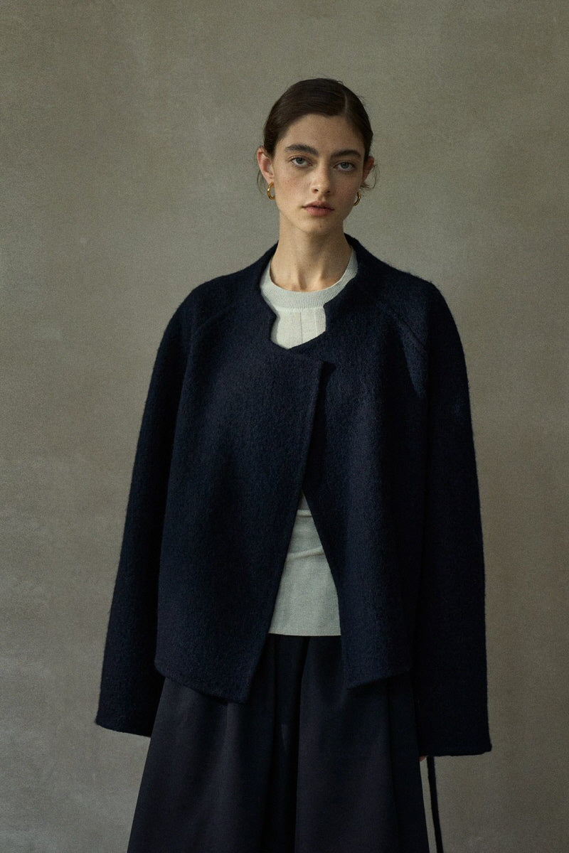 Small Chimney Collar Strap Jacket