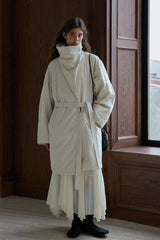 Oversized Stand-Collar Puffer Jacket