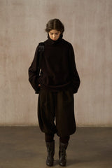 Soft Waxy Warm Turtleneck Pullover Sweater