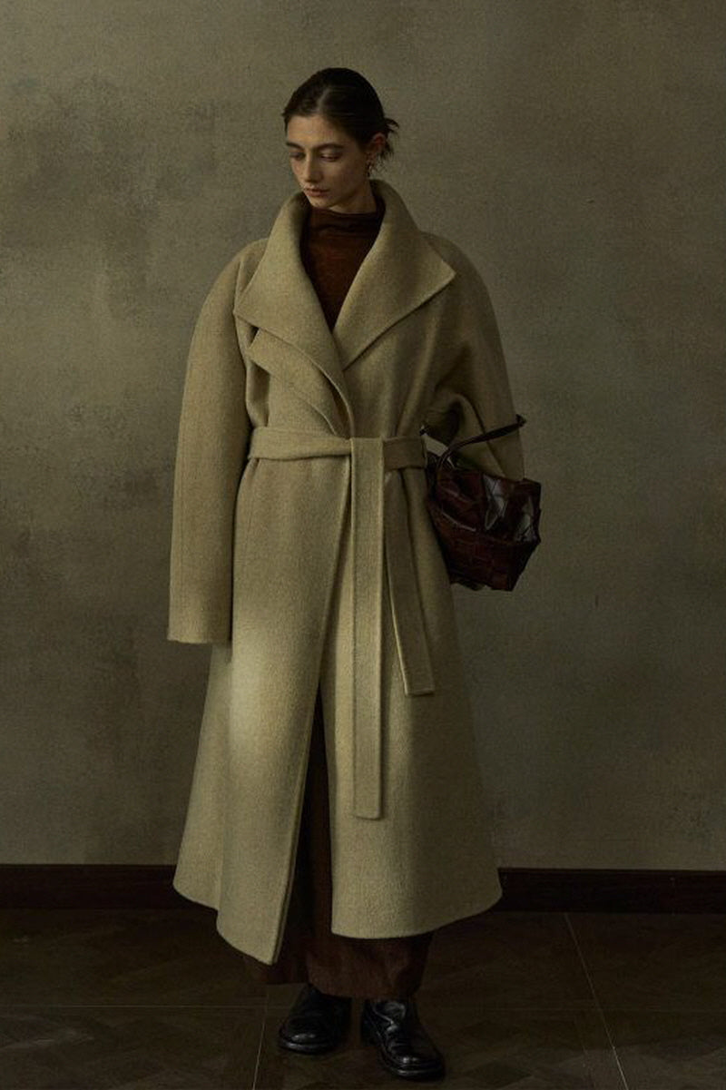 Double-Lapel Reversible Coat