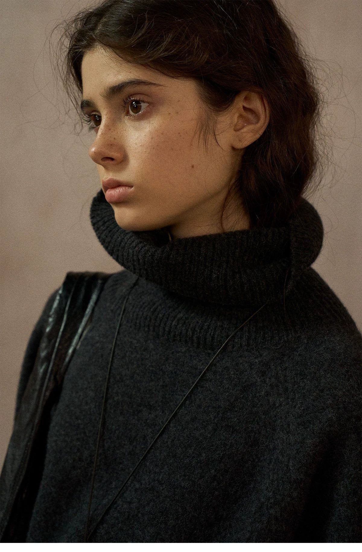 Soft Waxy Warm Turtleneck Pullover Sweater