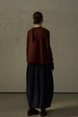 Minimalist Reversible A-Line Vest