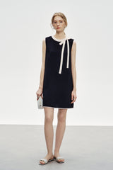 Beaded Hem Vintage A-Line Dress