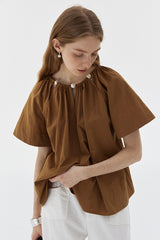 Beaded Raglan Sleeve Top