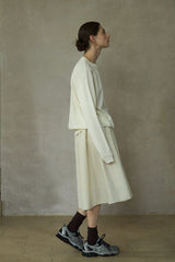 Pleated Puffy Skirt
