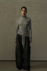 Stacked Turtleneck Knit Top