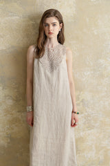 V-Neck Lace Dress