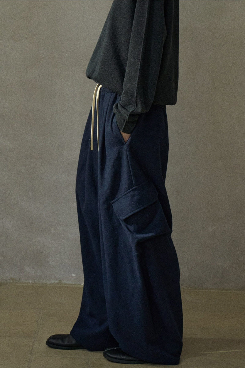 Drawstring Loose Cargo Pants