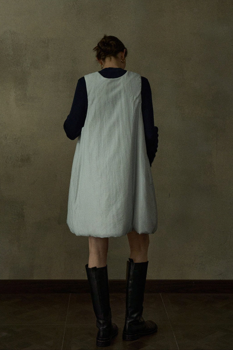 Reversible Bubble-Hem Sundress