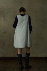 Reversible Bubble-Hem Sundress