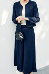 High-Waisted Wide-Leg Pants