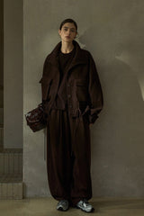 Drawstring Loose Slacks
