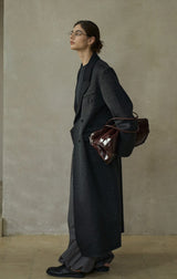 Reversible Lapel Duffle Coat