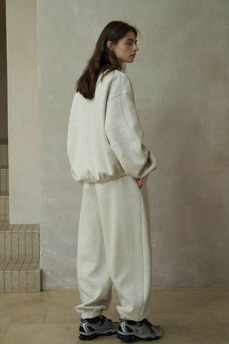 Relaxed Fit Twill Texture Pants