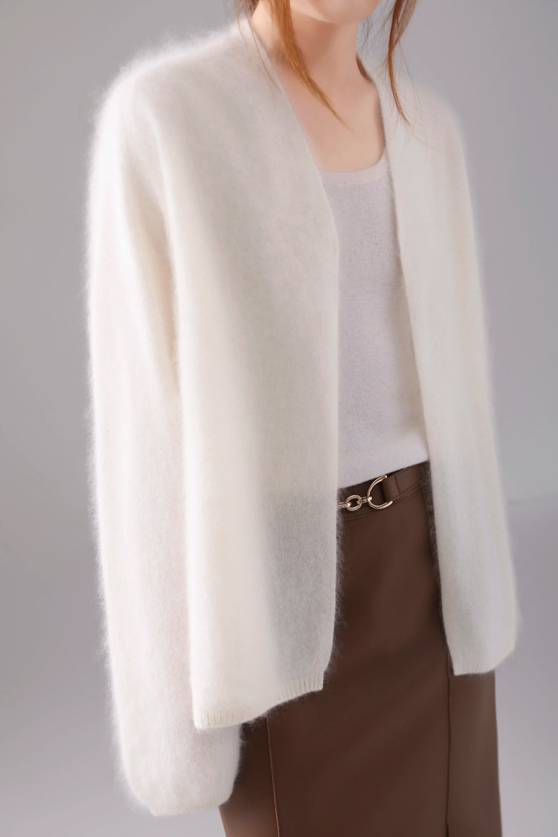 Lazy Brushed Cardigan Jacket