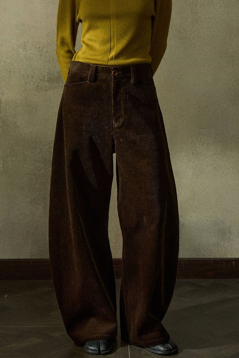 Classic Wide-Leg Slacks