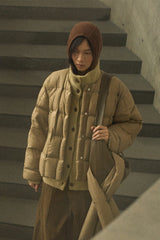 Cozy Seamless Quilted Down Jacket