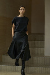 Multi-Cut Flared Umbrella Skirt