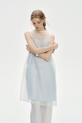 Layered Straight Sleeveless Dress