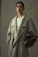 Tunic Lapel Oversized Long Coat