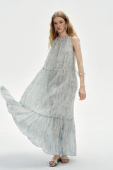 Relaxed Halterneck Maxi Dress
