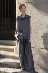 High Waist Wide Leg Pants