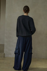 Drawstring Loose Cargo Pants