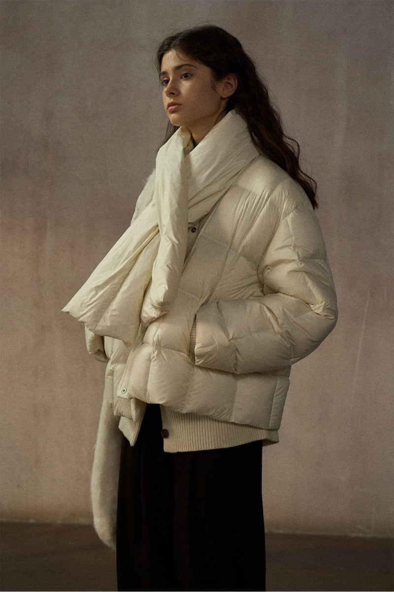 Cozy Quilted Winter Scarf