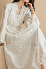 Lace-Up French Dress