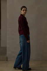 Relaxed Wide-Leg Jeans