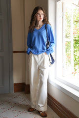 Straight Slouchy Trousers