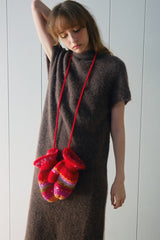 Semi-High Neck Slim Long Seamless Maxi Dress