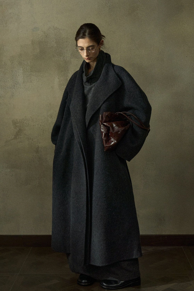 Double-Lapel Reversible Coat