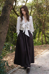 Tie Bow Vintage Blouse