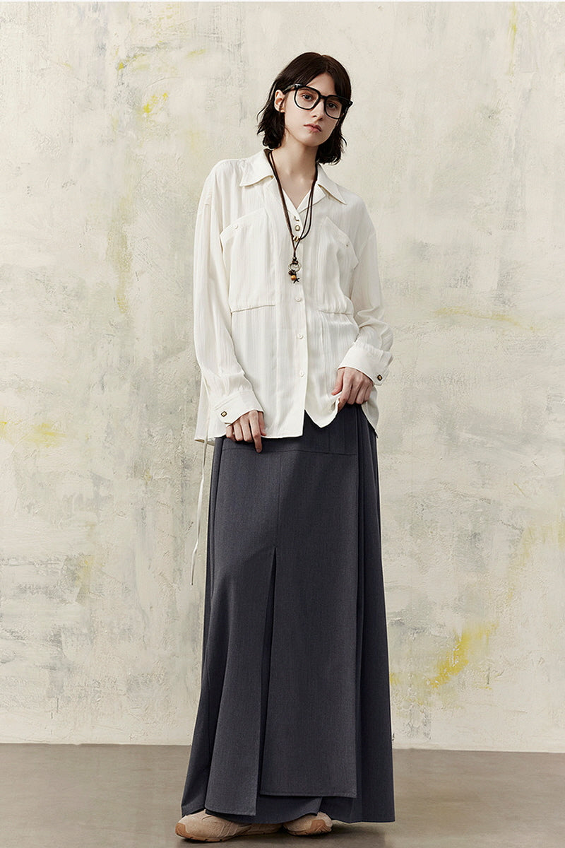 Deconstructivist Patch Pocket Shirt