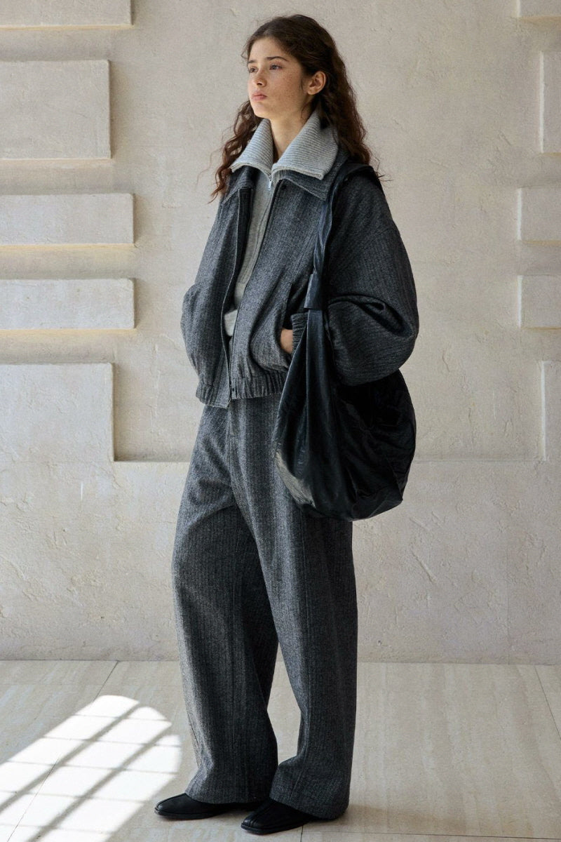 Boxy Bomber Jacket