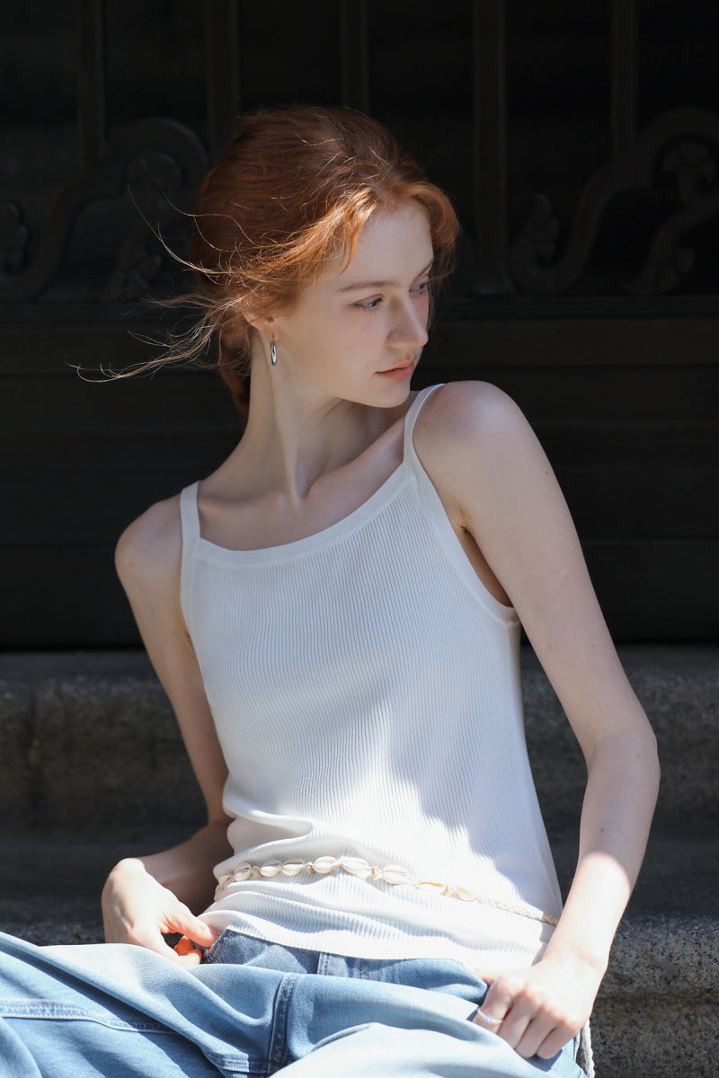 Minimalist Slim Fit Knit Camisole