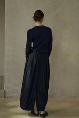 Ribbed Crew-Neck Base Top