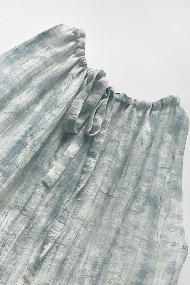 Relaxed Halterneck Maxi Dress