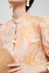 Elegant National Style Tea Break Dress