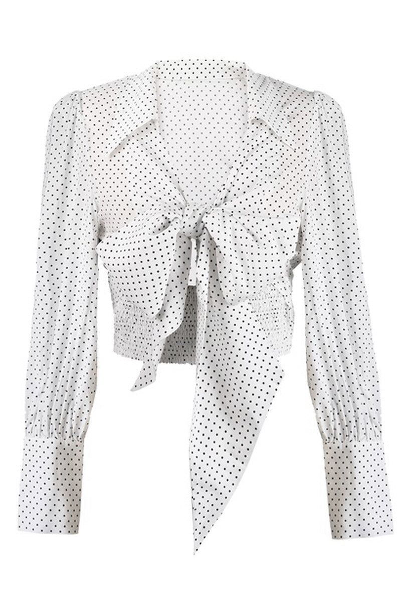 Tie Bow Vintage Blouse