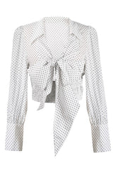 Tie Bow Vintage Blouse